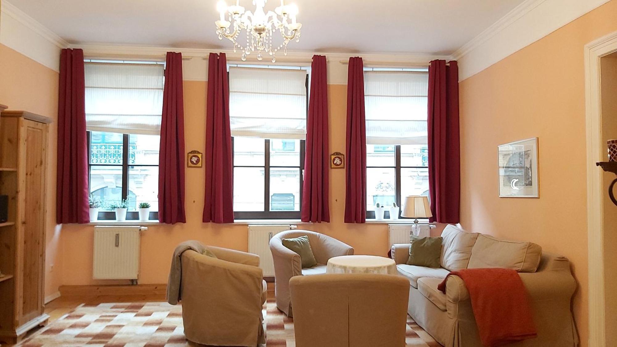 City-Ferienwohnungen-Dresden - Zentral Gelegen Im Haus Louisenstrasse 11 - Dresden-Neustadt Zewnętrze zdjęcie